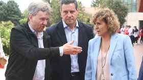 La cabeza de lista a las elecciones europeas del PP, Dolors Montserrat, visita Burgos junto al candidato a las elecciones europeas, Raúl de la Hoz