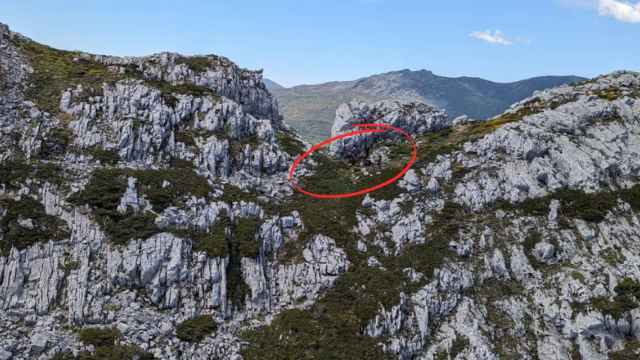 Rescate en la Sierra de la Serrona, situada en Rabanal de Luna, en León