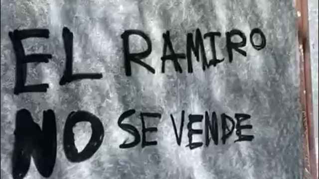 El Ramiro no se vende: pintadas contra el curso de Ayuso creado sólo para hijos de diplomáticos europeos