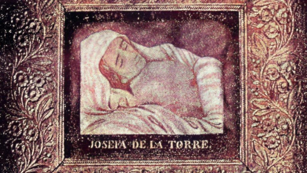 Miniatura de Josefa de la Torre en el Museo de Pontevedra