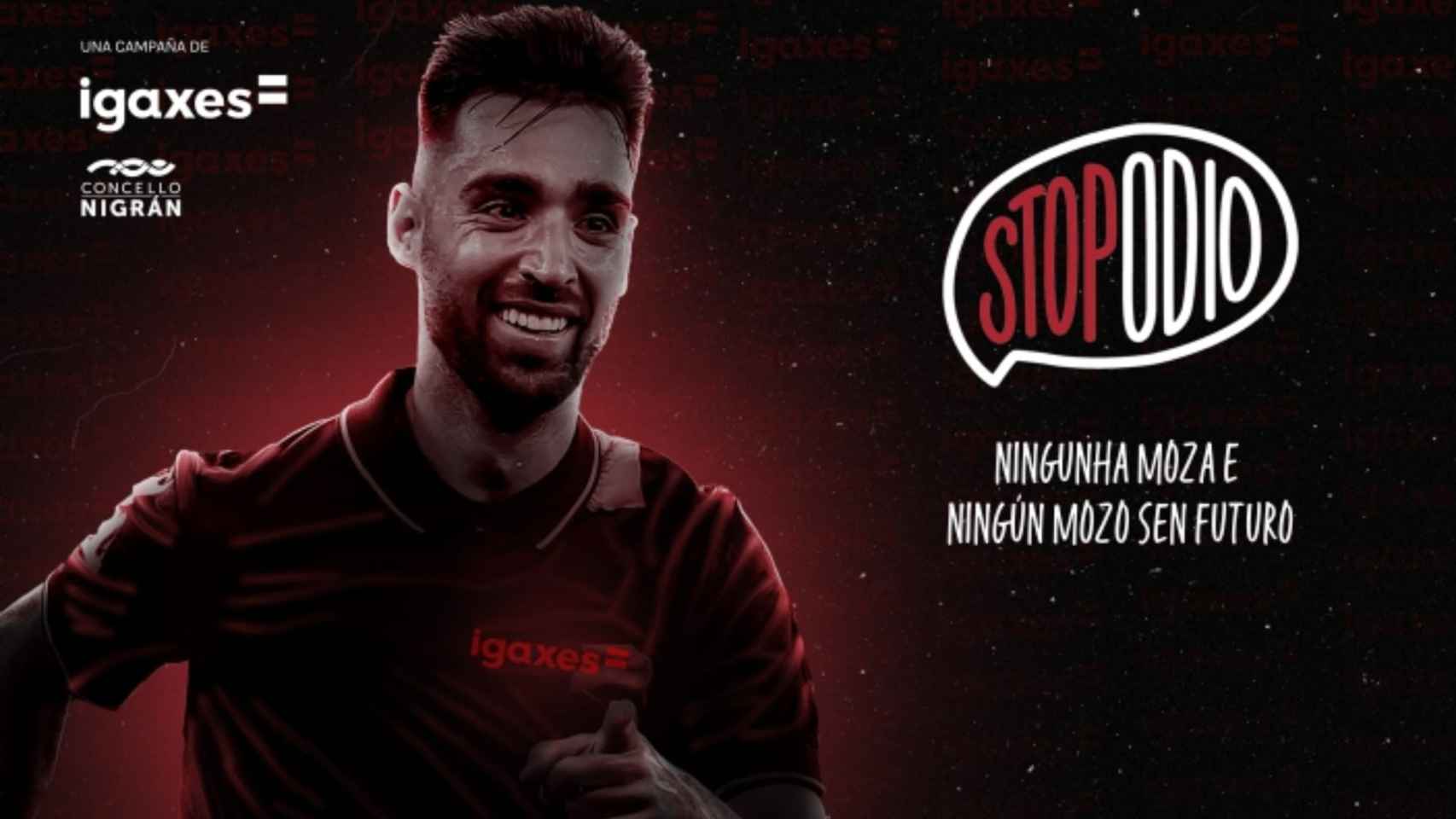 Imagen de la campaña Stop Odio.