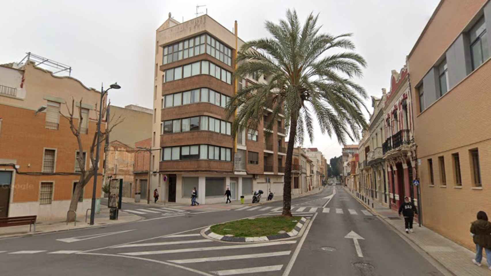 Una imagen de archivo de una calle de Alfafar, al límite entre Benetússer.