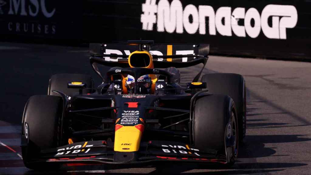 Verstappen, en el GP de Mónaco.