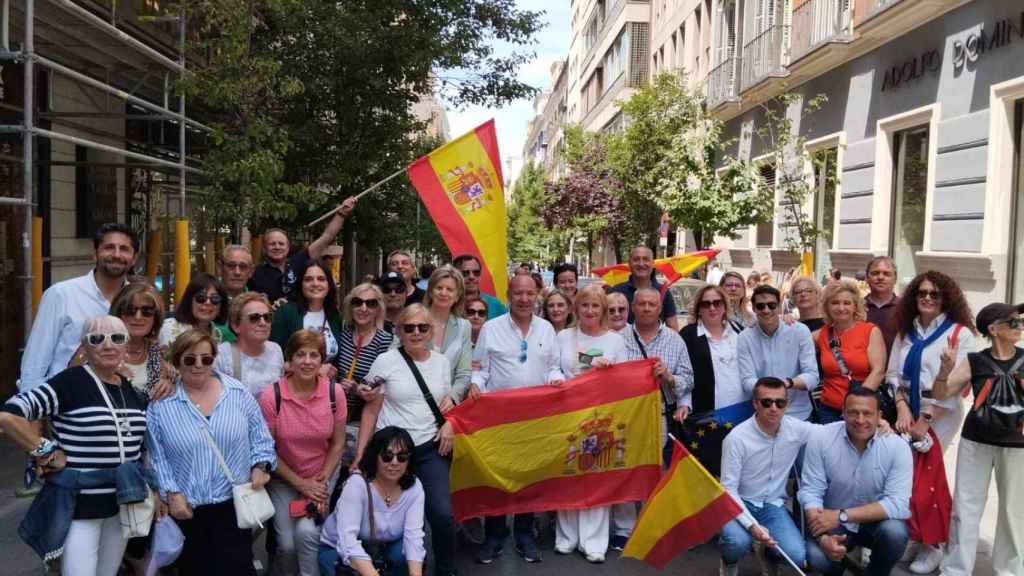El PP de Zamora en la manifestación de Madrid