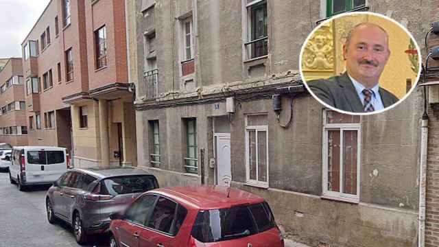 Alberto Cuadrado Toquero y el edificio en calle Olmedo 4