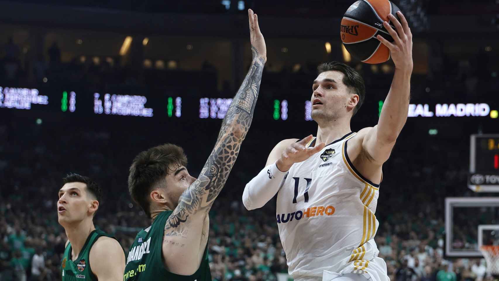 Mario Hezonja, en la final de Euroliga frente al Panathinaikos.