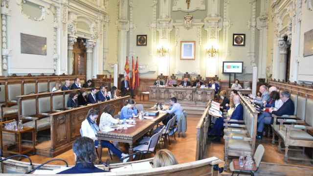 Sesión del pleno del Ayuntamiento de Valladolid de este mes de mayo