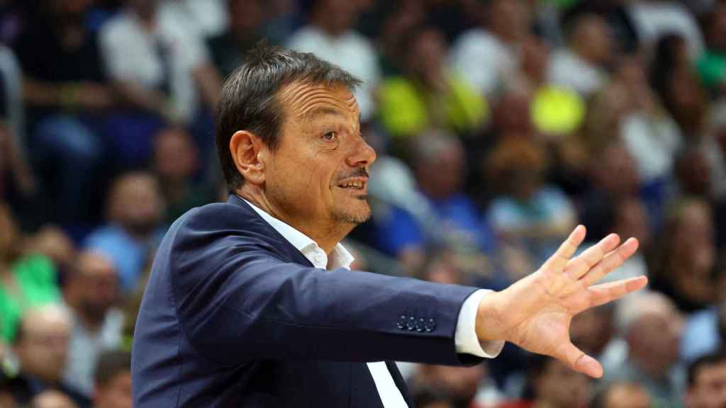 Ergin Ataman durante la disputa de la Final Four.