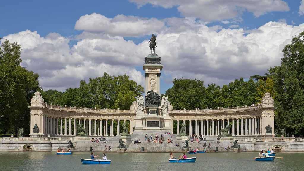 Monumento a Alfonso XII en El Retiro.