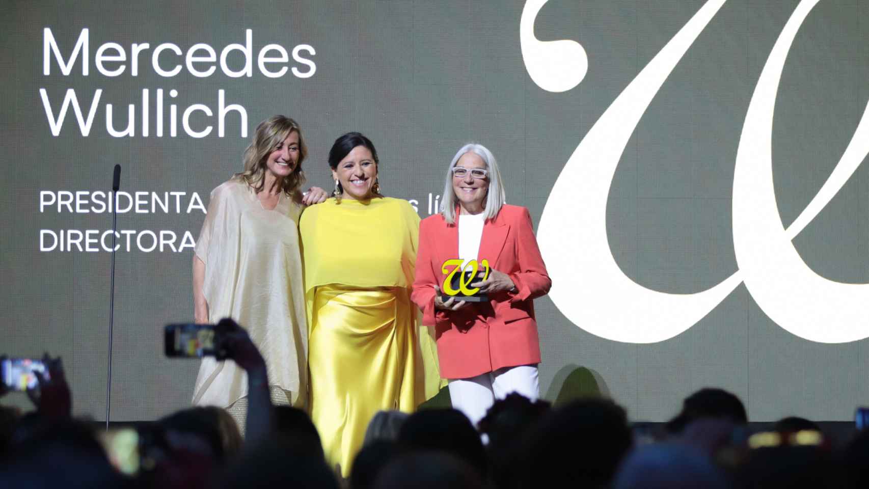 Mercedes Wullich recibe el premio With al liderazgo e inspiración