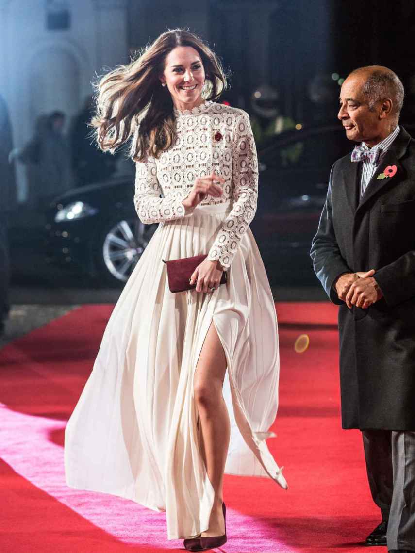 Kate Middleton llegando a un evento celebrado en Mayfair en noviembre de 2016.