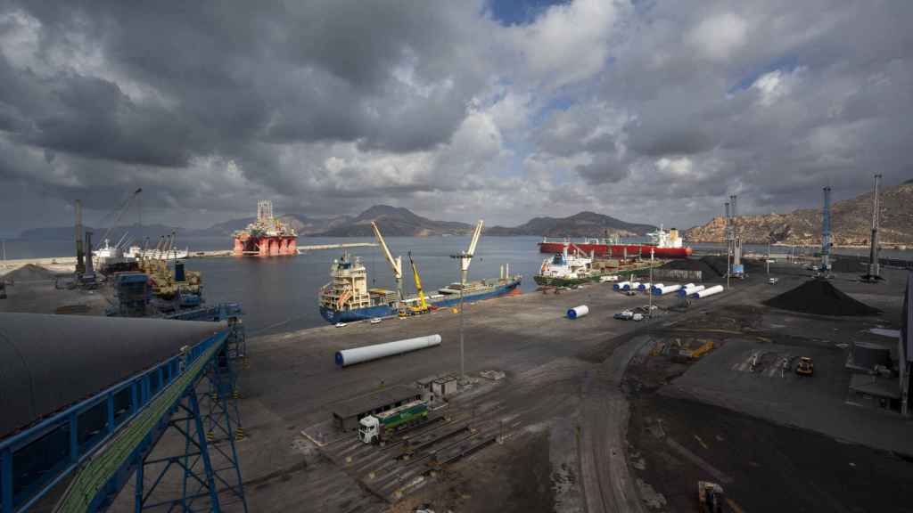 Una imagen de archivo de las instalaciones del Puerto de Cartagena.