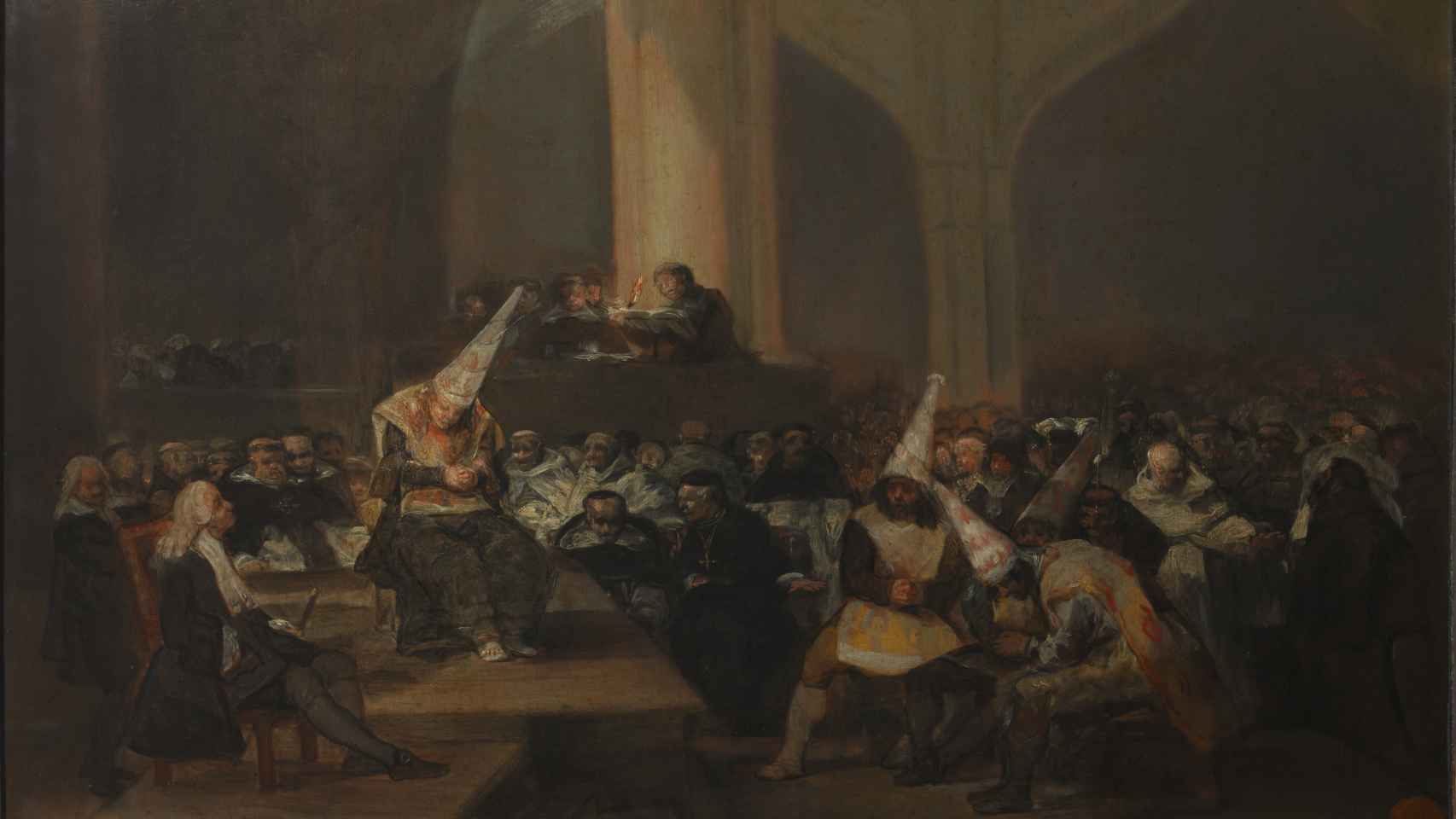La Inquisición española según el pincel de Goya entre 1808 y 1812.
