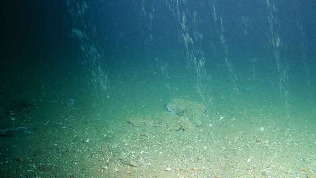 Fugas de metano en el fondo alrededor de pozos abandonados en el Mar del Norte