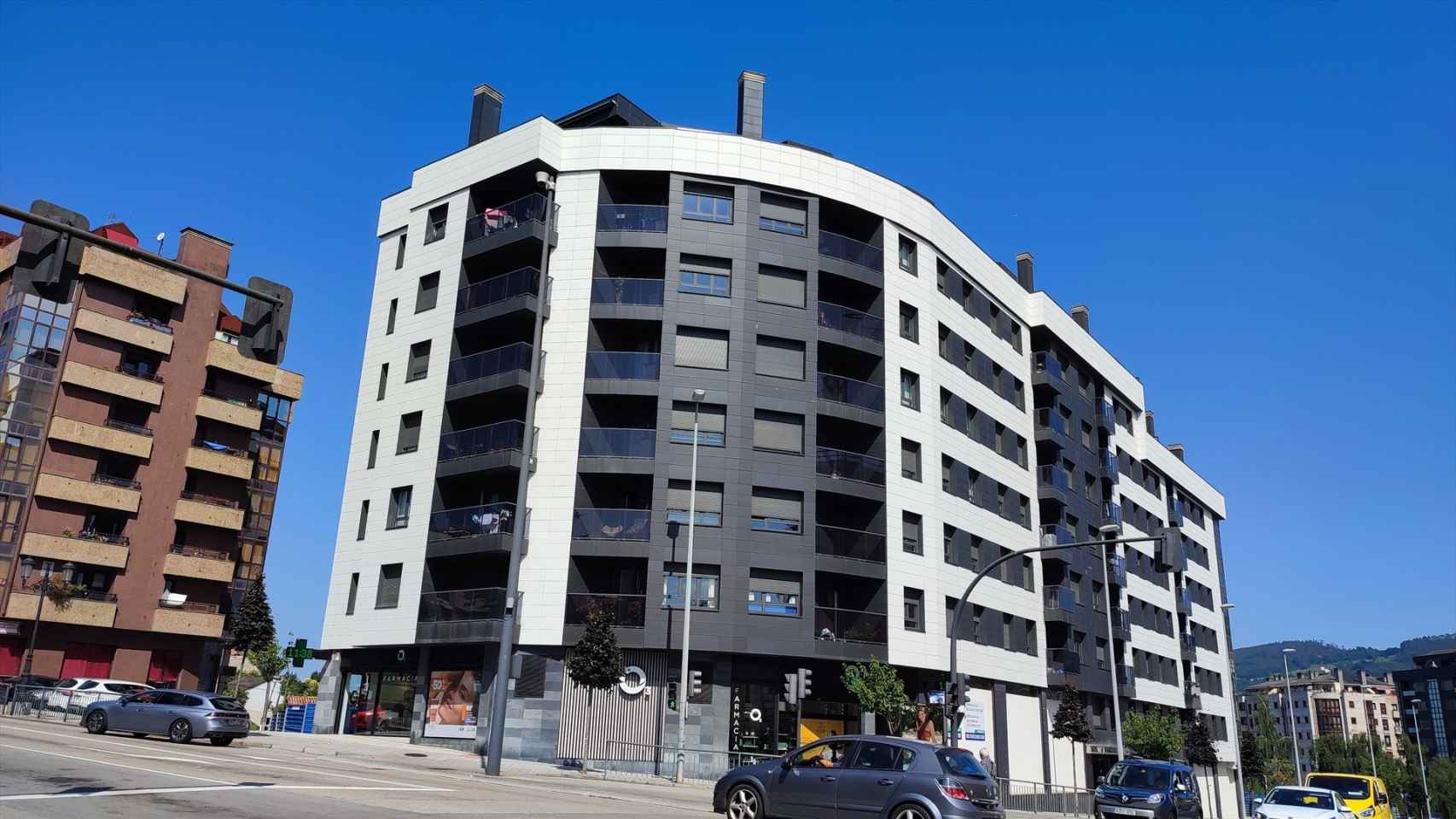 Edificio de viviendas en Oviedo.