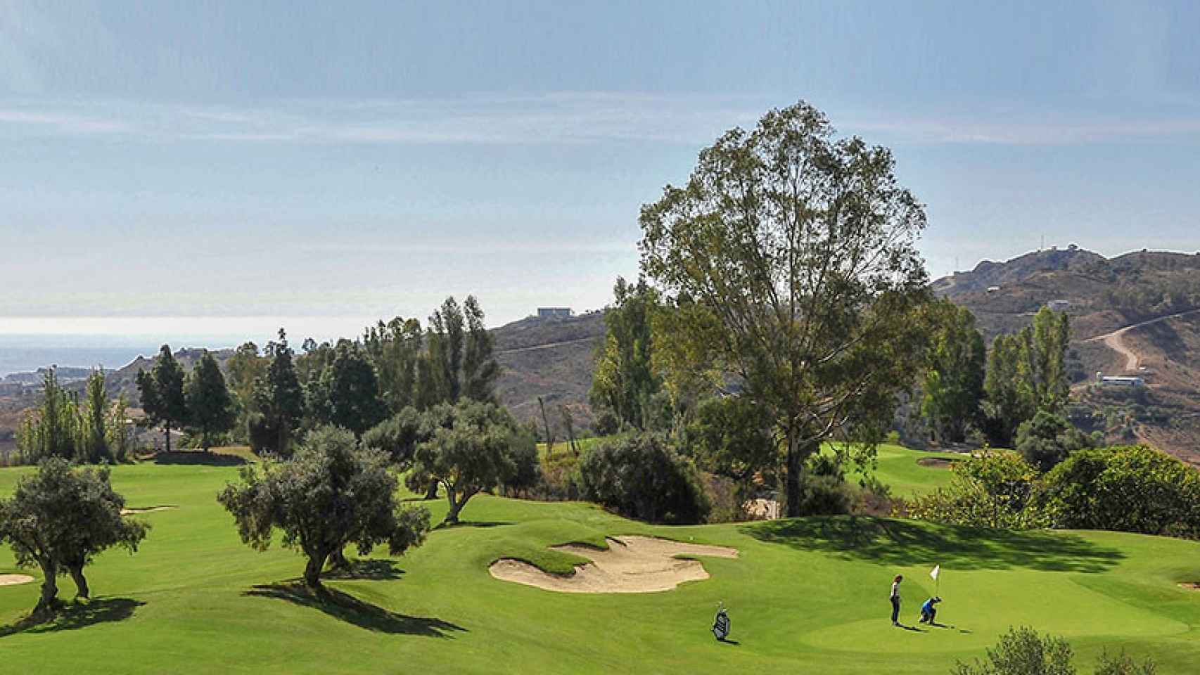 Campo de golf en Mijas.