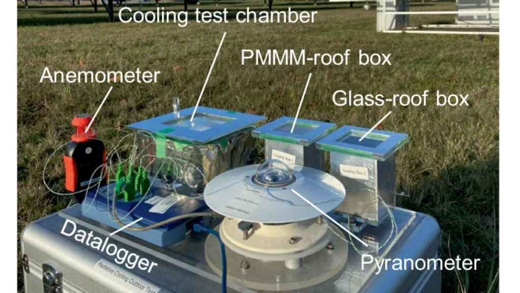 Prueba de material al aire libre