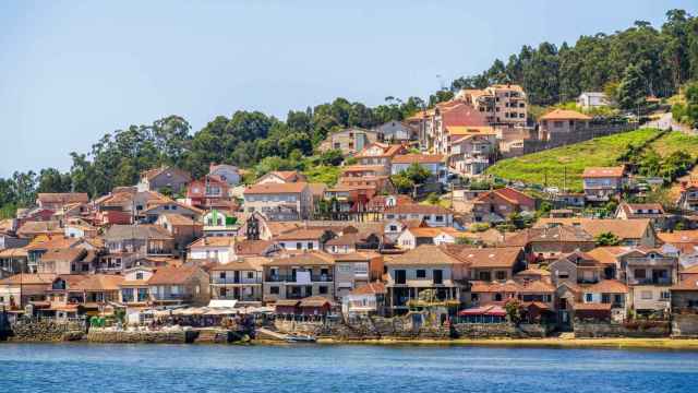 La app de Inteligencia Artificial se decanta por un rincón de la ría de Pontevedra.