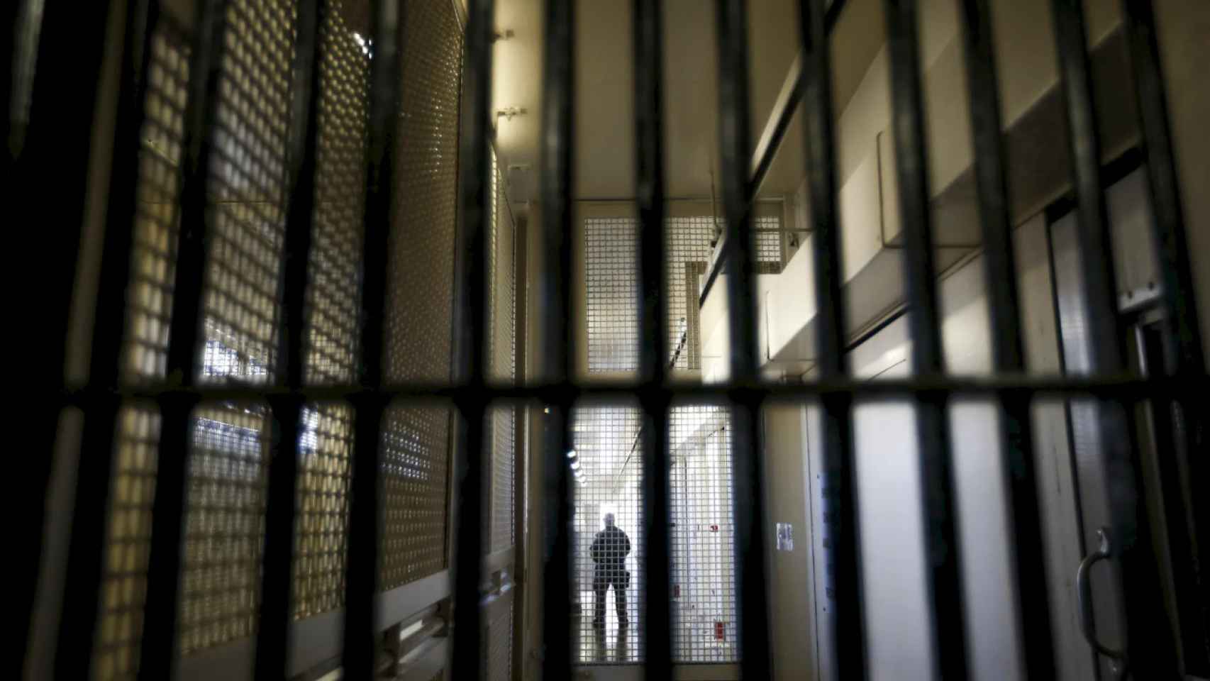 Imagen de archivo del corredor de la muerte de California en la prisión estatal de San Quentin.