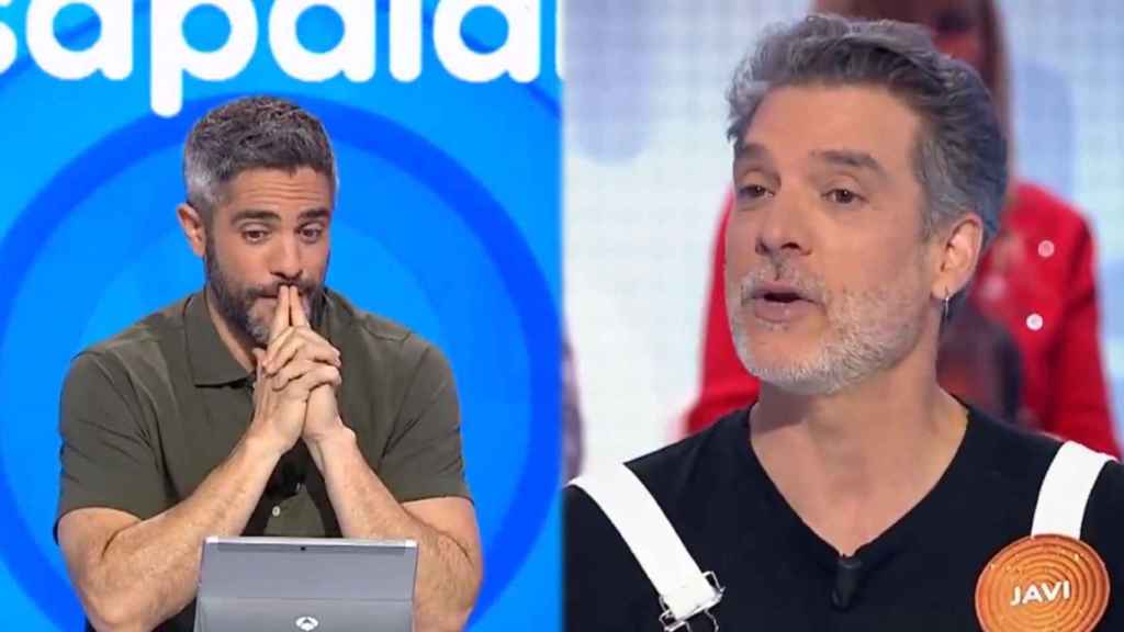 Roberto Leal y Javi Mora en ‘Pasapalabra’.