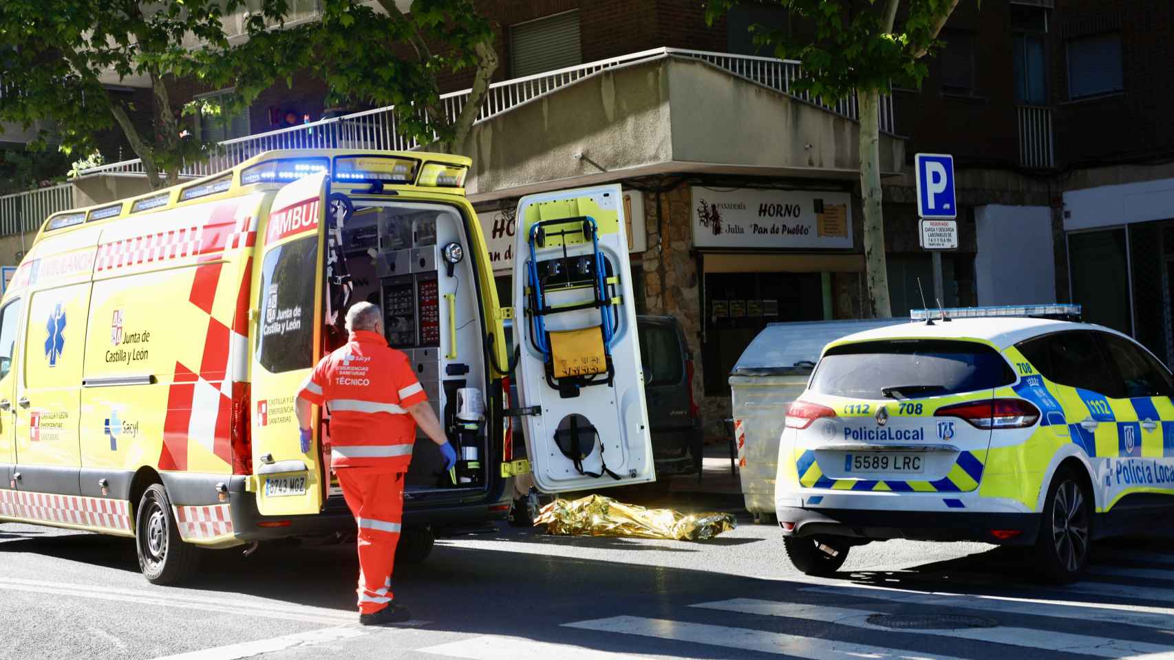 Fallece una mujer tras sufrir un atropello en la avenida Comuneros de Salamanca