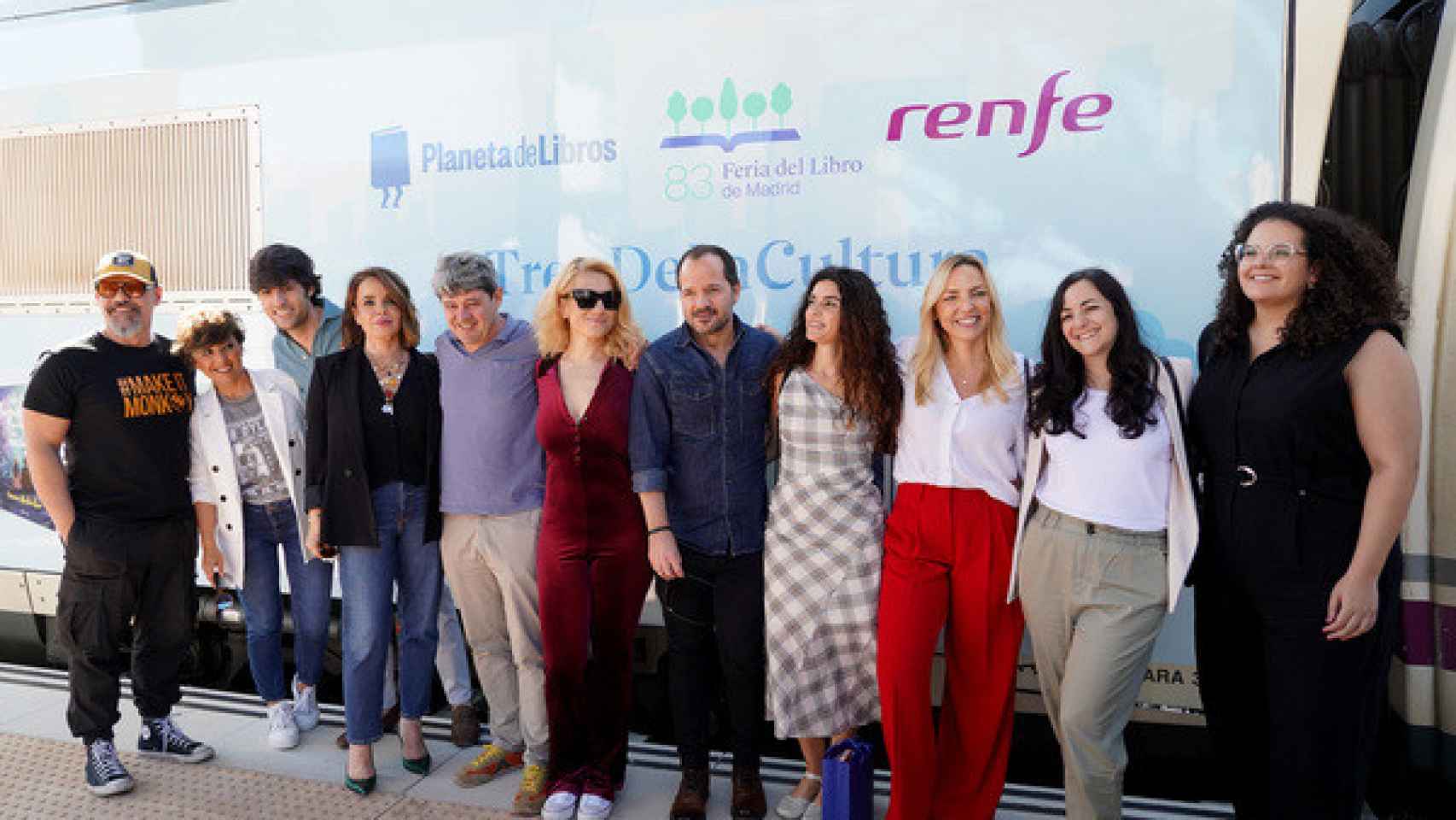 Los escritores invitados al acto 'Vuelve la literatura a todo tren'