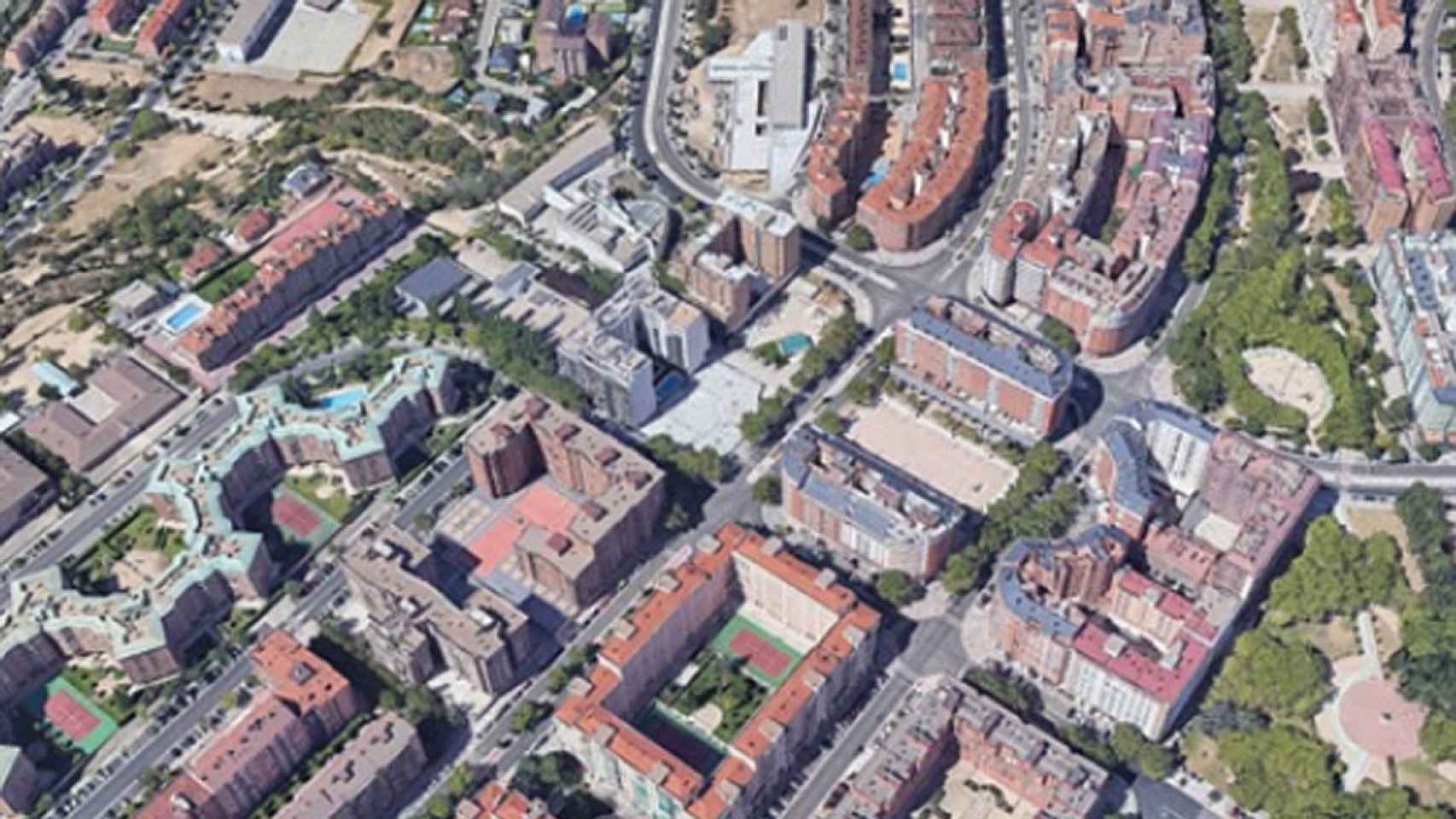 El barrio de Parquesol en Valladolid