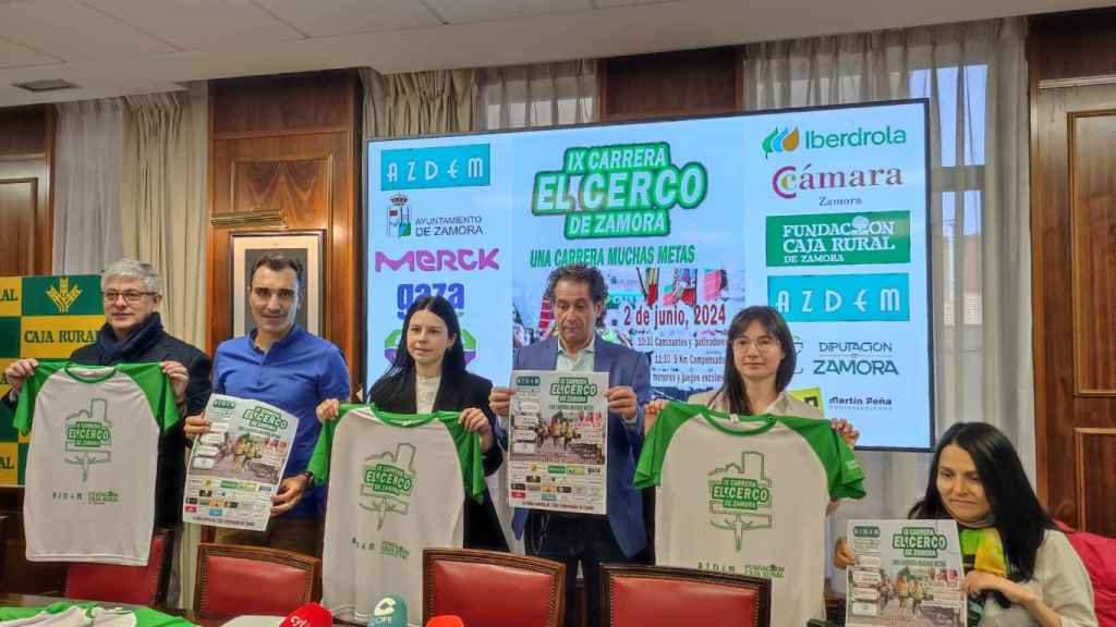 Presentación de la IX edición de la carrera El Cerco de Zamora