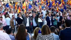 Multitudinario acto electoral de Alberto Núñez Feijóo en la tarde de este lunes en Talavera de la Reina