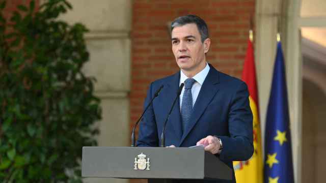 El presidente del Gobierno, Pedro Sánchez, este martes.