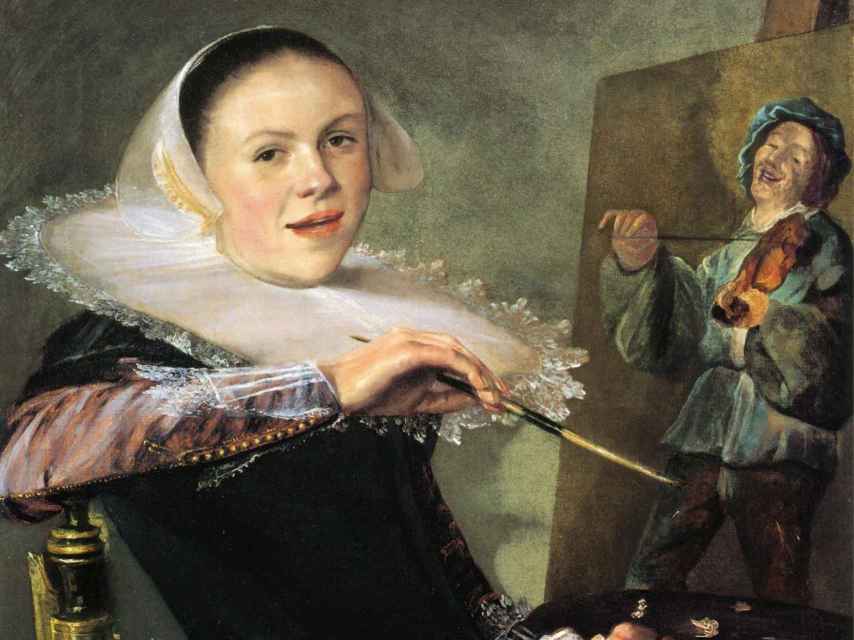 Autorretrato de Judith Leyster.