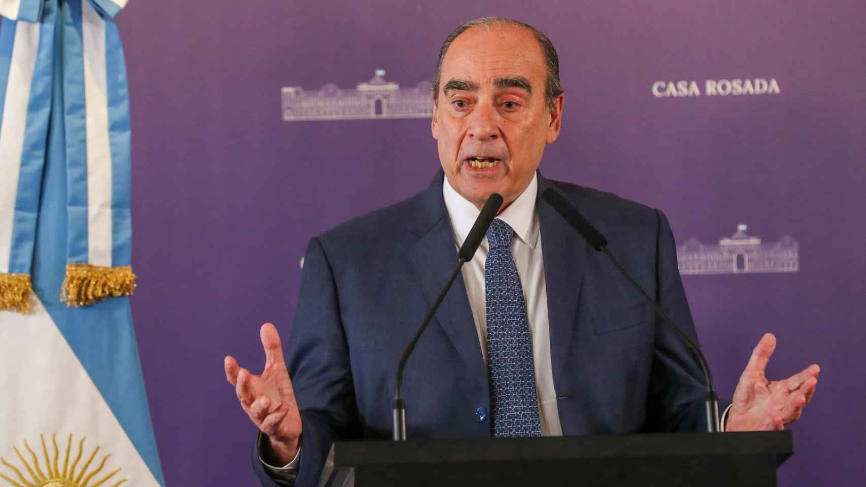 Guillermo Francos, ministro del Interior y desde ahora jefe de gabinete del Gobierno de Argentina.