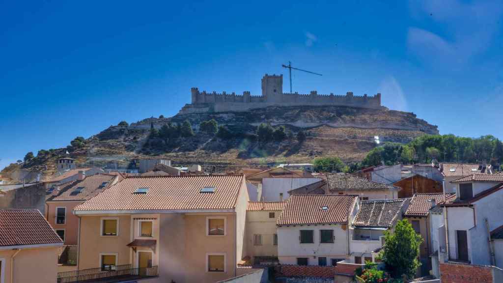 Una vista del Castillo de Pañefiel