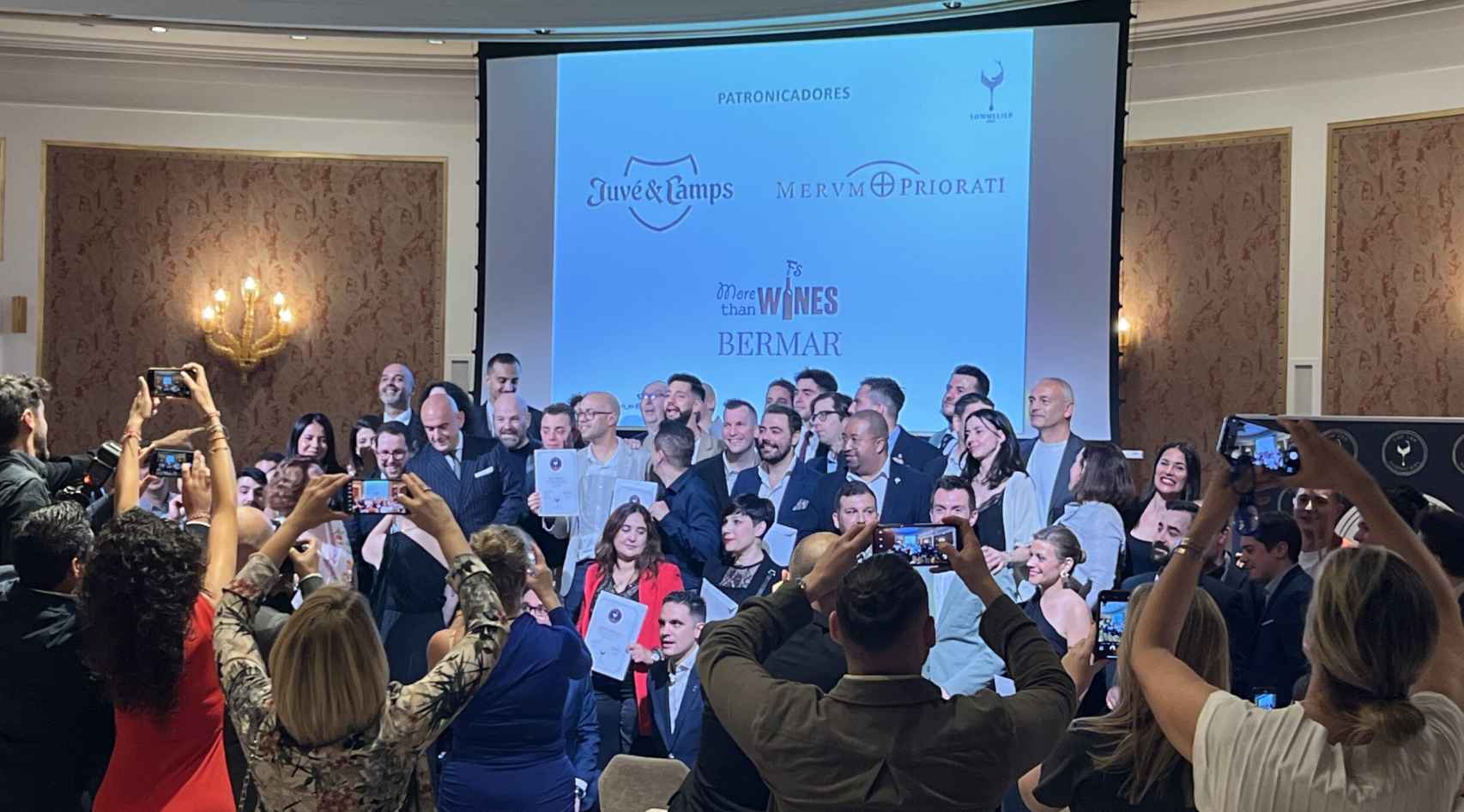 Ceremonia Top 100 Sommeliers España