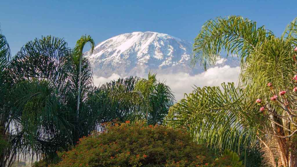 La majestuosa montaña del Kilimanjaro