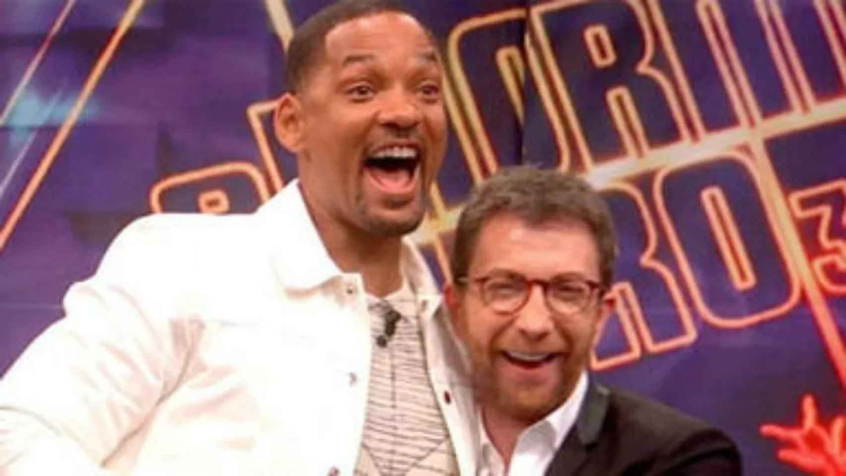 Will Smith y Pablo Motos en 'El Hormiguero'.