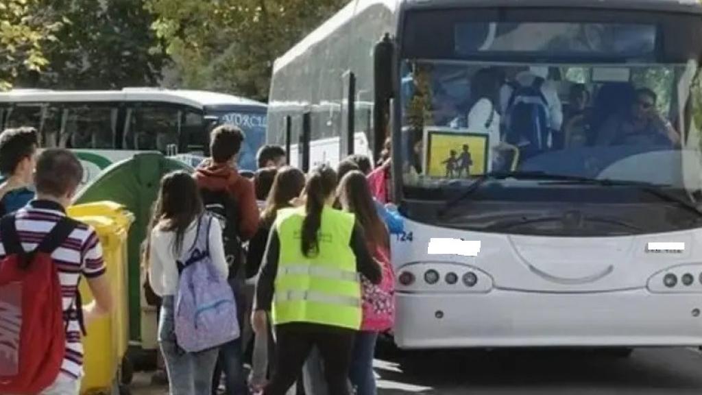 Imagen de archivo de un autobús escolar.