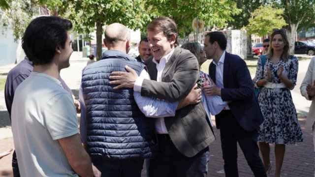 Alfonso Fernández Mañueco en Laguna