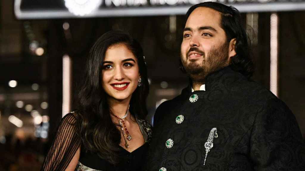 Anant Ambani y Radhika Merchant en una imagen de archivo.