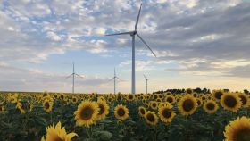 Iberdrola ha puesto en marcha la primera empresa de reciclaje de palas de aerogeneradores de España. Foto: Iberdrola