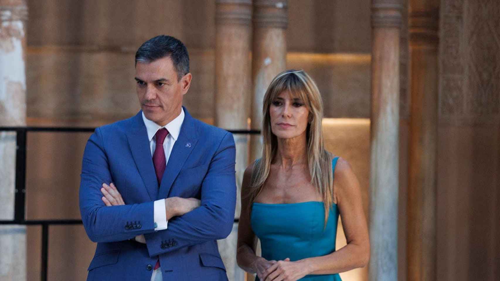 Pedro Sánchez y su mujer, Begoña Gómez, en una imagen de achivo.