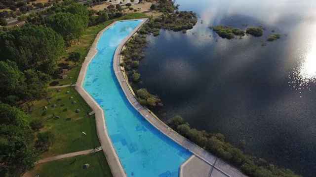 La piscina más grande de Madrid.