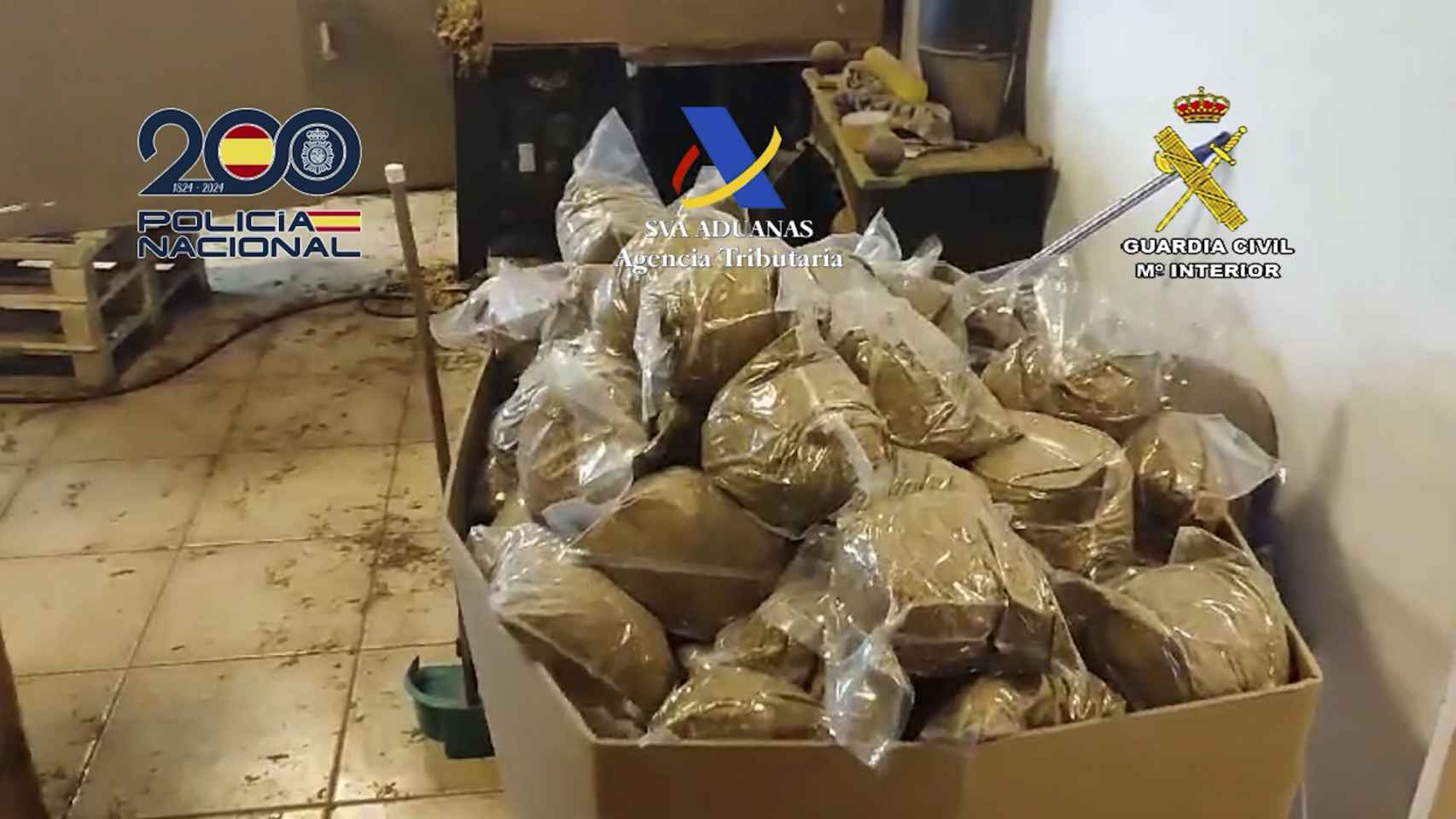 Funcionarios de Vigilancia Aduanera de la Agencia Tributaria, en una operación con la Guardia Civil y la Policía Nacional, han desarticulado una organización dedicada al contrabando de tabaco y se han intervenido más de 3.000 kilos de tabaco y detenido a 24 personas en las provincias de Sevilla y Málaga.