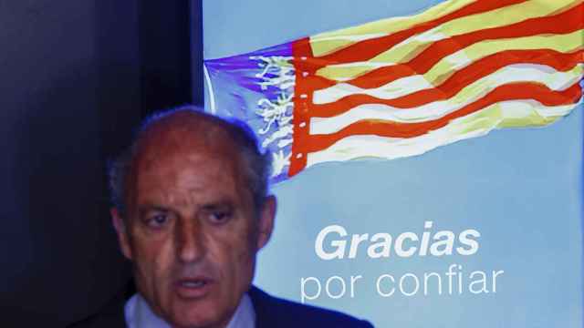 Francisco Camps, durante la rueda de prensa ofrecida este miércoles