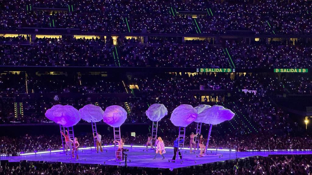 Primer concierto de Taylor Swift en el estadio Santiago Bernabéu de Madrid.