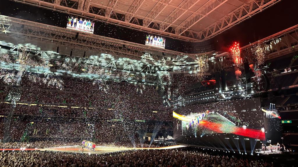 Termina el primer concierto de Taylor Swift en el Santiago Bernabéu.