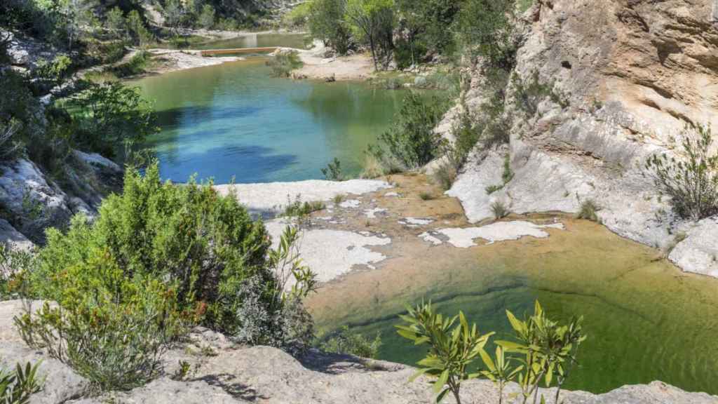 Pozas de los Charcos de Quesa.