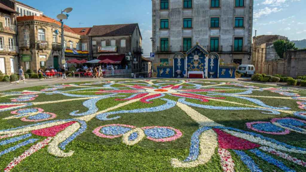 Alfombras florales de Ponteareas.