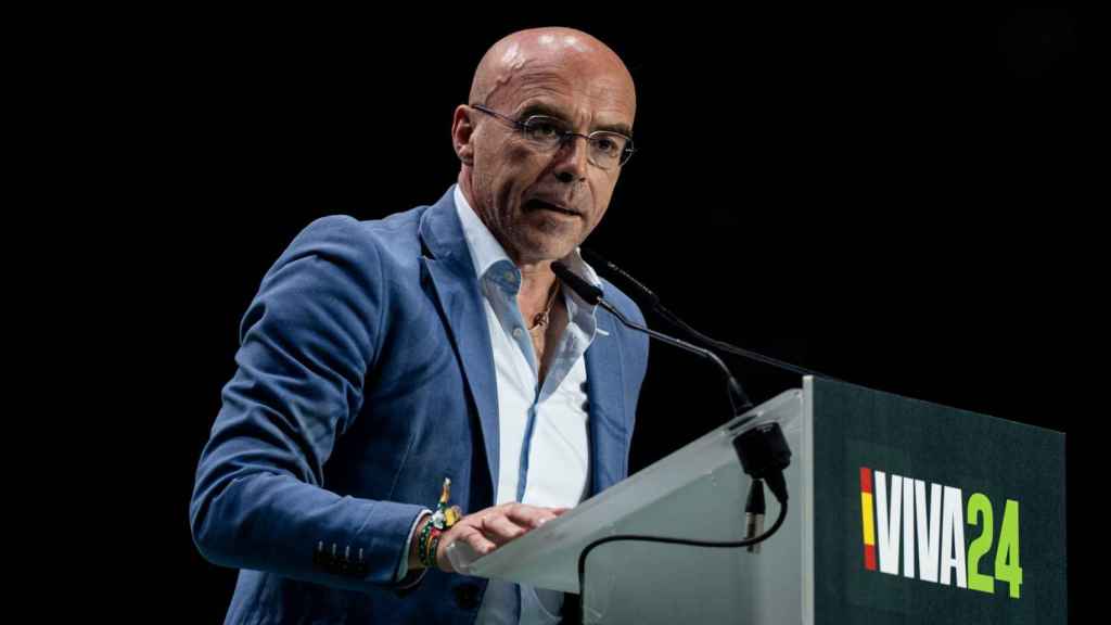 Jorge Buxadé ha sido el elegido en la formación de Abascal para encabezar la lista de las elecciones al Parlamento Europeo.