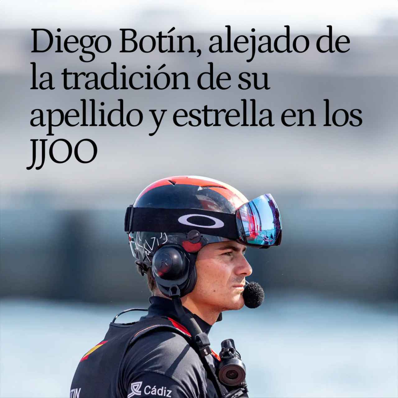 Diego Botín, alejado de la tradición de su apellido y estrella española en los JJOO: "Vamos a por el oro"